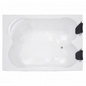 Акриловая ванна Royal Bath Hardon RB 083100 200x150x75 см с каркасом